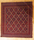 Mushwani kilim rug 127 x 114 cms